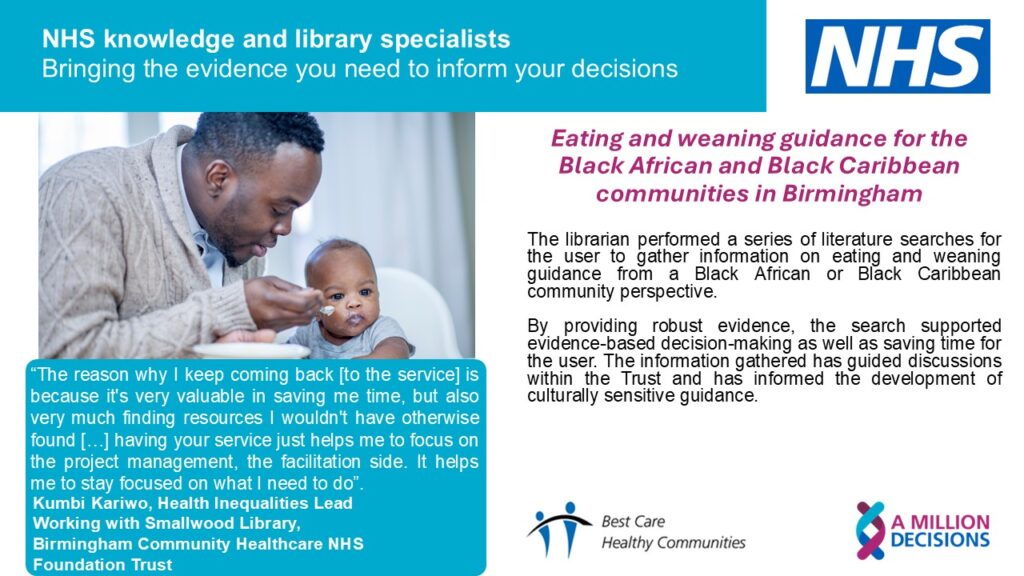 Weaning guidance vignette